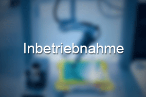 Inbetriebnahme